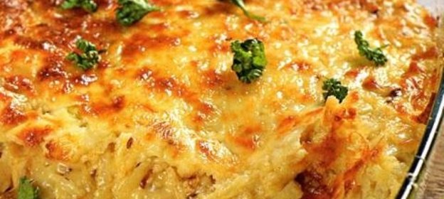 Капустная запеканка с фаршем