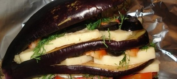 Гамбургеры из баклажанов