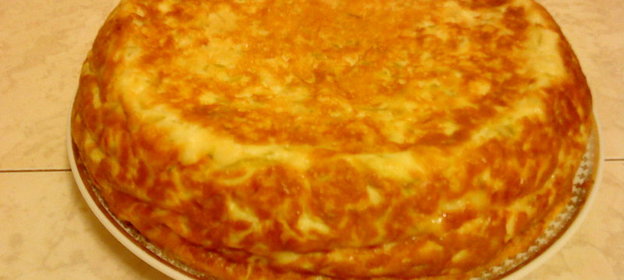 Творожно - кабачковая запеканка