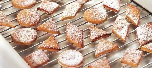 Творожное печенье