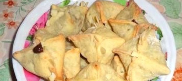 Печенье с шоколадной начинкой