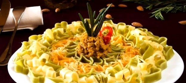 Паста с соусом из розмарина