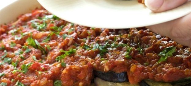 Запеканка из баклажанов