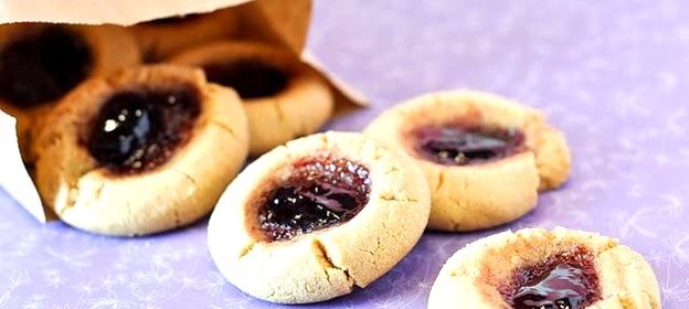 Мини-печенье с джемом