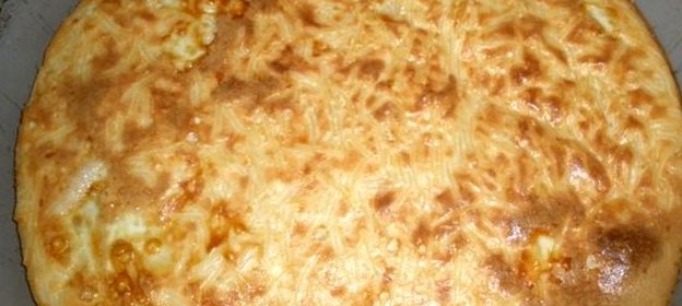 Запеканка из вермишели с яйцом