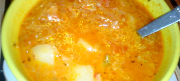 Щи из квашеной капусты