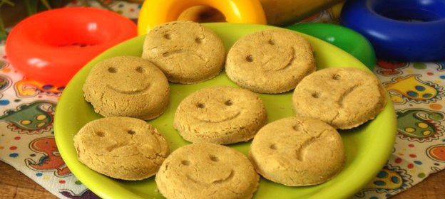 Кукурузное печенье с бананом