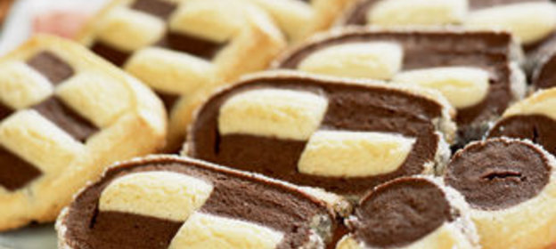 Шахматное песочное печенье от Le Cordon Bleu