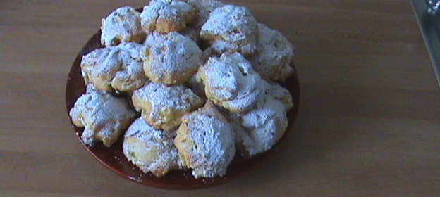 Яблочное печенье