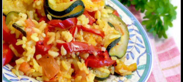 Овощная паэлья