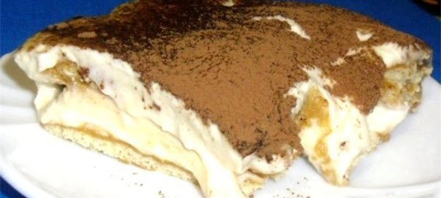 Тирамису без сыра