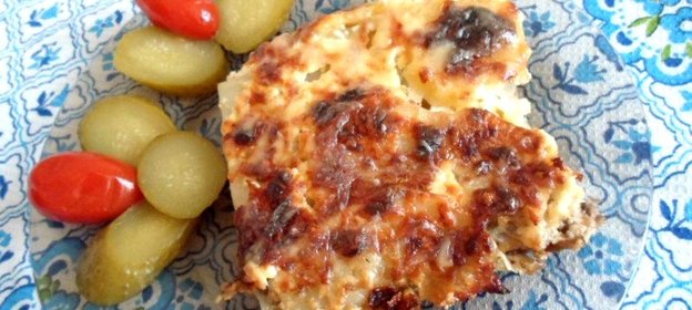 Мясная запеканка