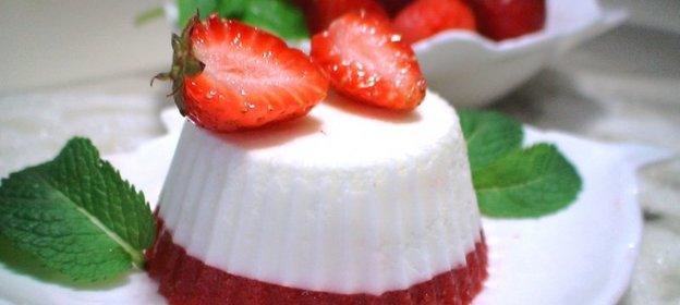 Десерт « Клубника со сливками»