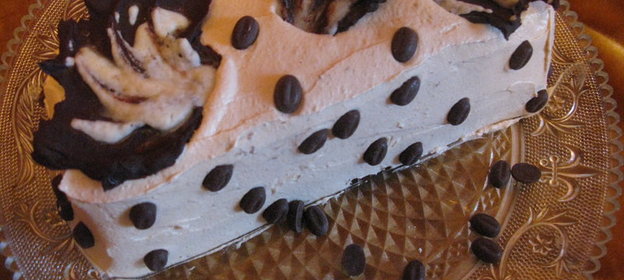 ШОКОЛАДНОЕ ПАВЕ со взбитыми сливками, тоффи и зефиром