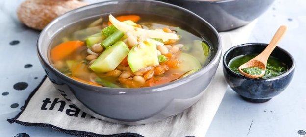 Провансальский овощной суп