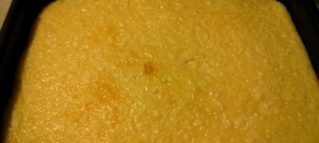 Творожная запеканка со сгущенкой