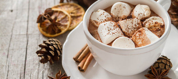 Какао с зефиром