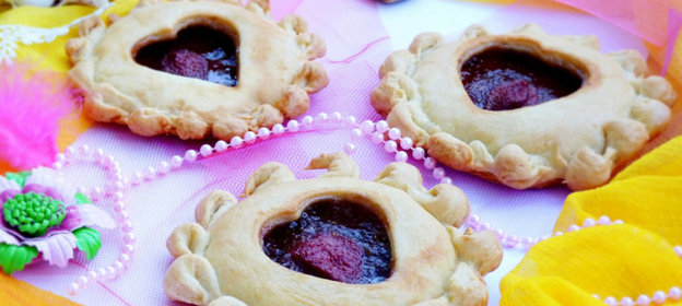 Булочки «Клубничное настроение»