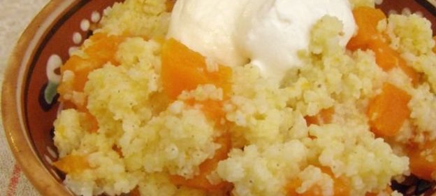 Каша тыквенная с пшеном (старинный рецепт)