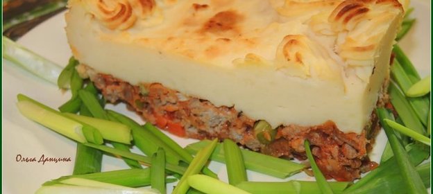Ирландская картофельная запеканка с мясом