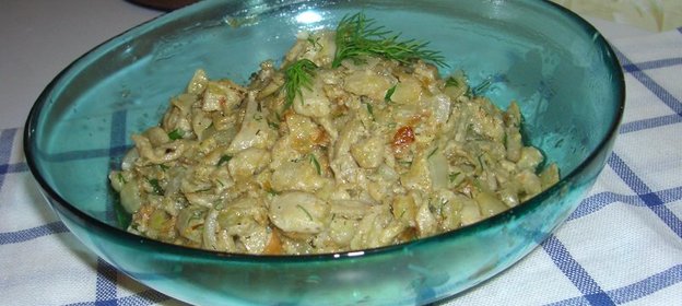 Жареные грибочки из баклажан