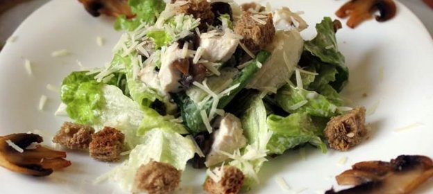 Грибной взрыв (или салат Цезарь по-русски)