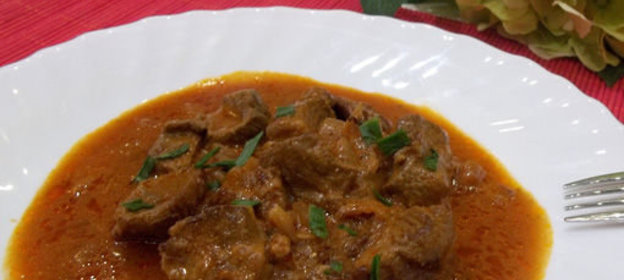 Гуляш из свинины