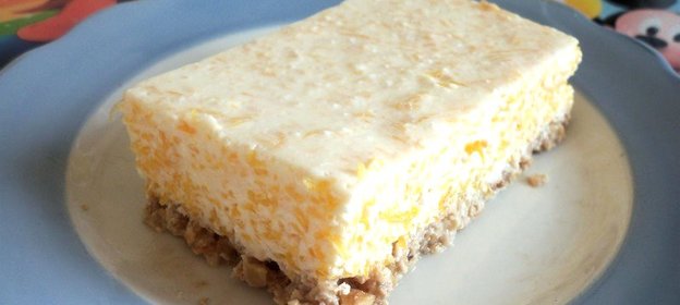 Творожно - тыквенный десерт