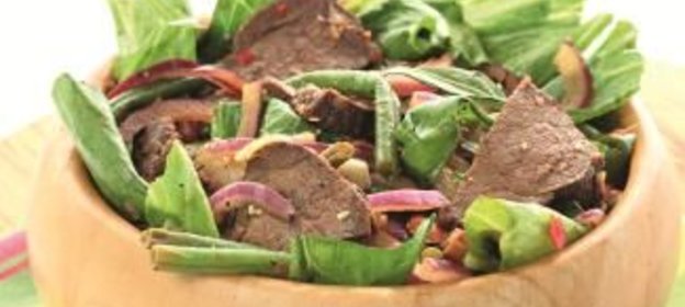 Салат из ягнятины