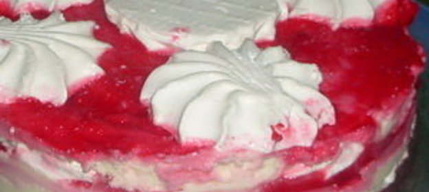 Торт зефирно-творожный