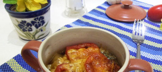 Капустная запеканка с мясом