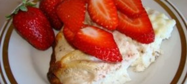 Творожный десерт с днем рождения