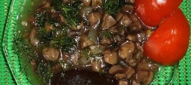 Грибной соус постный