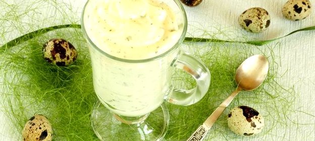 Майонез домашний из перепелиных яиц