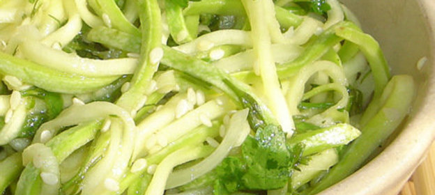 Спагетти из кабачков