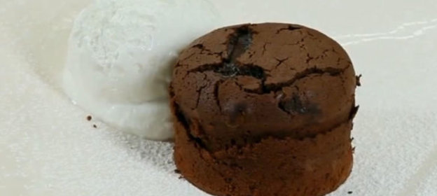 Шоколадный фондан