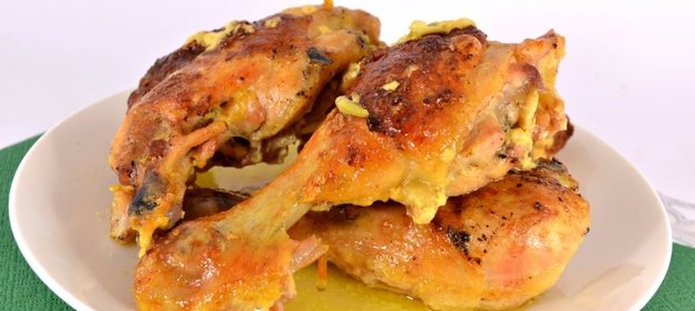 Курица в молочно-шафрановом соусе