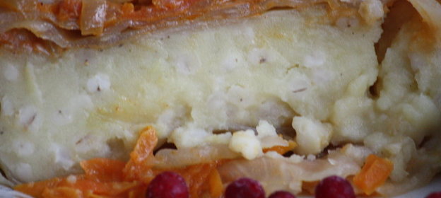 Капустная запеканка с начинкой(игра-дуэль)