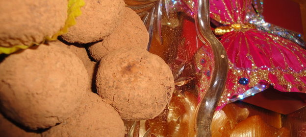 Миндально-шоколадные конфеты