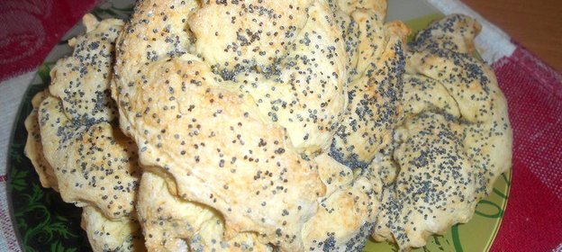 Печенье плетеное