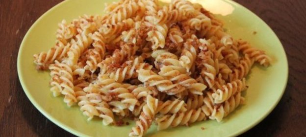 Фузилли с пагрататто