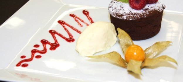 Шоколадный флан