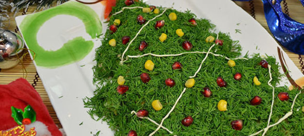 Салат на Новый Год «Елочка»