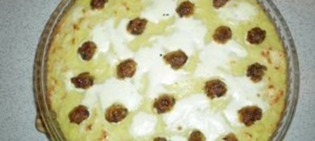 Картофельная запеканка «Перепелиное гнездо»