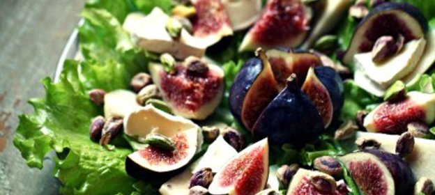 Салат из инжира и груш