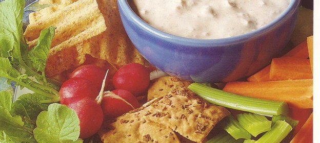 Дип из йогурта и хрена