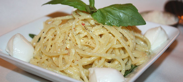 Спагетти в сливочно-лимонном варианте