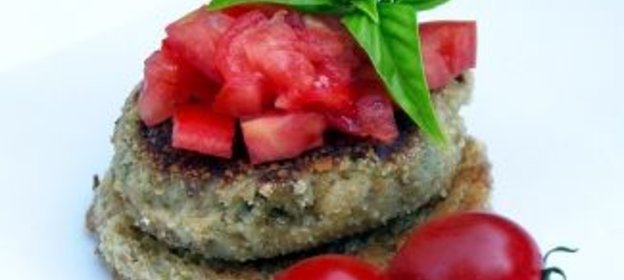 Баклажановый гамбургер