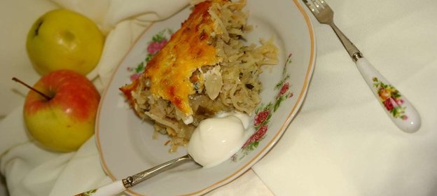 Капуста квашеная и запеканка из нее