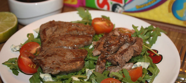 Американский стейк на Московской кухне (с перечным соусом)/конкурс